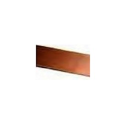 Down conductor for lightning. Flat section in copper. 60mm² 2