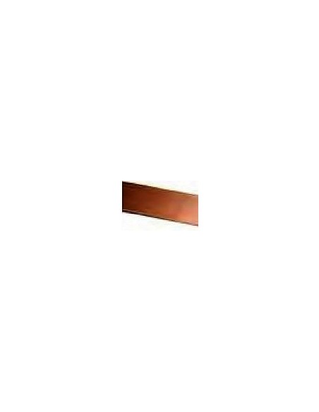 Down conductor for lightning. Flat section in copper. 60mm²