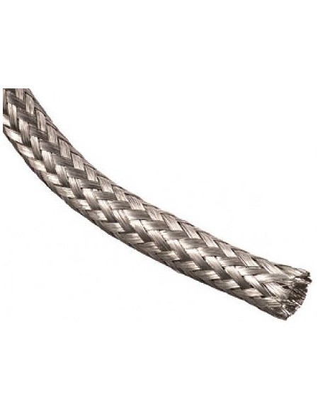 Flexible round braid for equipotential bonding. Standardized sections in tinned copper.