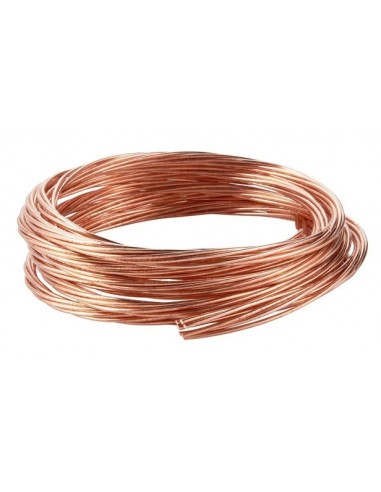 Round stranded copper conductor for equipotential bonding and earthing. Standardized copper sections.