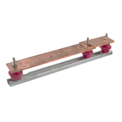 Copper equipotential bonding bar. 2