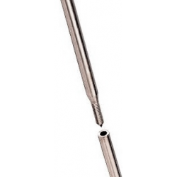 Self-extending stainless steel earth stake. Diameter 16mm. 2